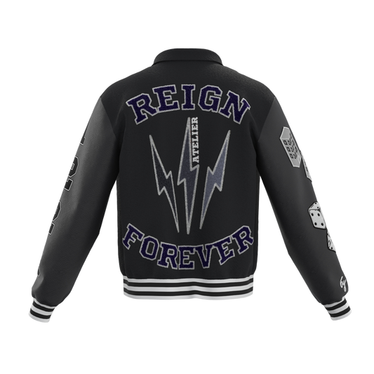 DICE GAME LETTERMAN JACKET